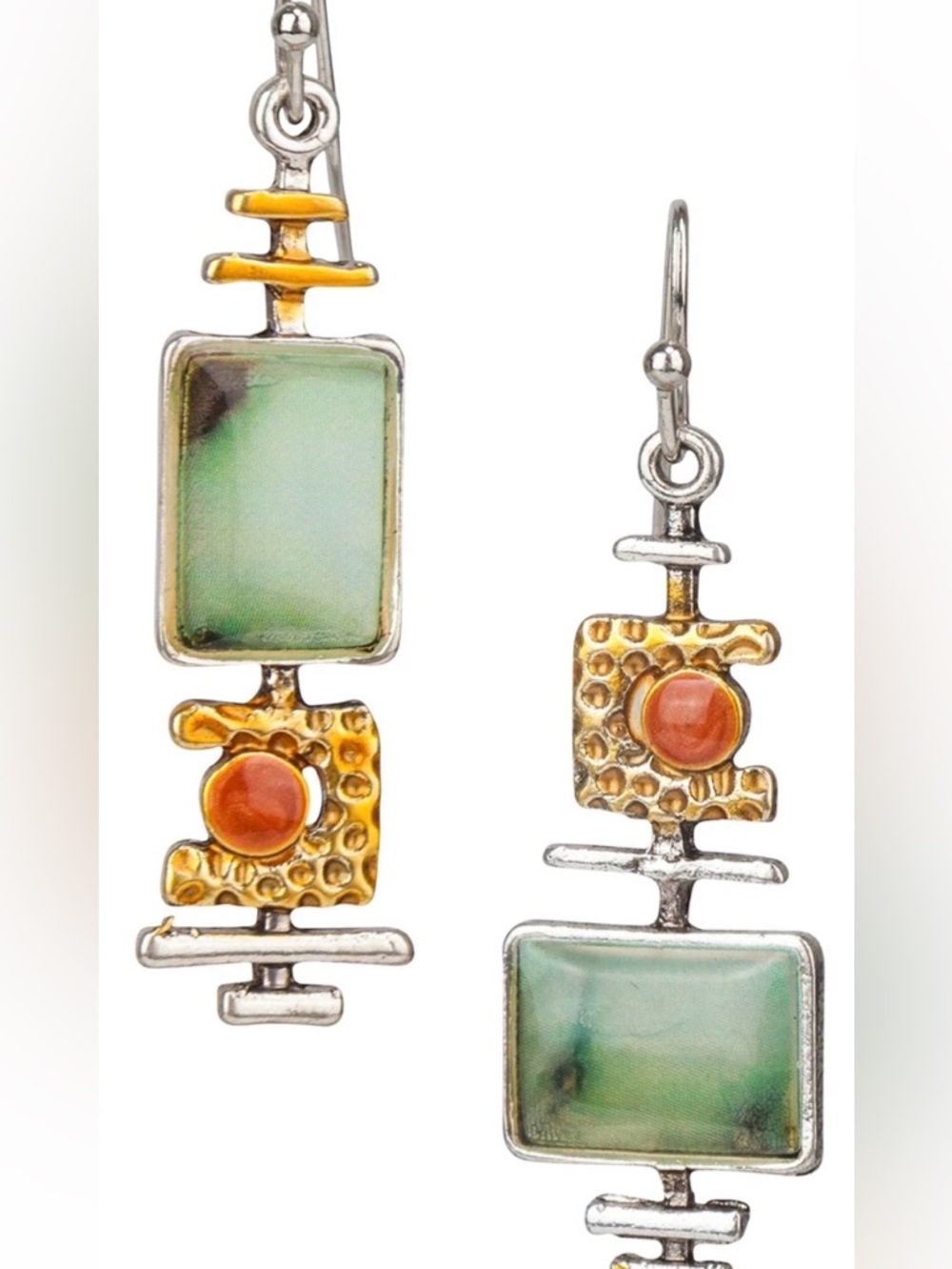 Handmade Boho Earrings for Women Dangle Geometric Earrings - Lightweight Trendy